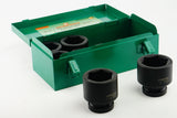 JONNESWAY - S03A8209S - HER-JW-2986 -  - CUBOS Y ACCESORIOS -  - JUEGO DE CUBOS IMPACTO ESPIGA 1" PULGADAS 9 PIEZAS