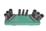 JONNESWAY - S03AD4211S - HER-JW-2963 -  - CUBOS Y ACCESORIOS -  - JUEGO DE CUBOS IMPACTO LARGO ESPIGA 1/2" 6 PUNTOS 10-24 MM 11 PIEZAS