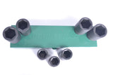 JONNESWAY - S03AD6107S - HER-JW-2981 -  - CUBOS Y ACCESORIOS -  - JUEGO DE CUBOS IMPACTO LARGO ESPIGA 3/4" 6 PUNTOS 26-38 MM 7 PIEZAS
