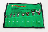 JONNESWAY - W53108S - HER-JW-1902 - HERRAMIENTA MANUAL - LLAVES - JUEGOS LLAVES COROFIJAS - JUEGO DE LLAVES COROFIJA CROMO-VANADIO CORTAS 8-19 MM EN ESTUCHE PLASTICO 8 PIEZAS