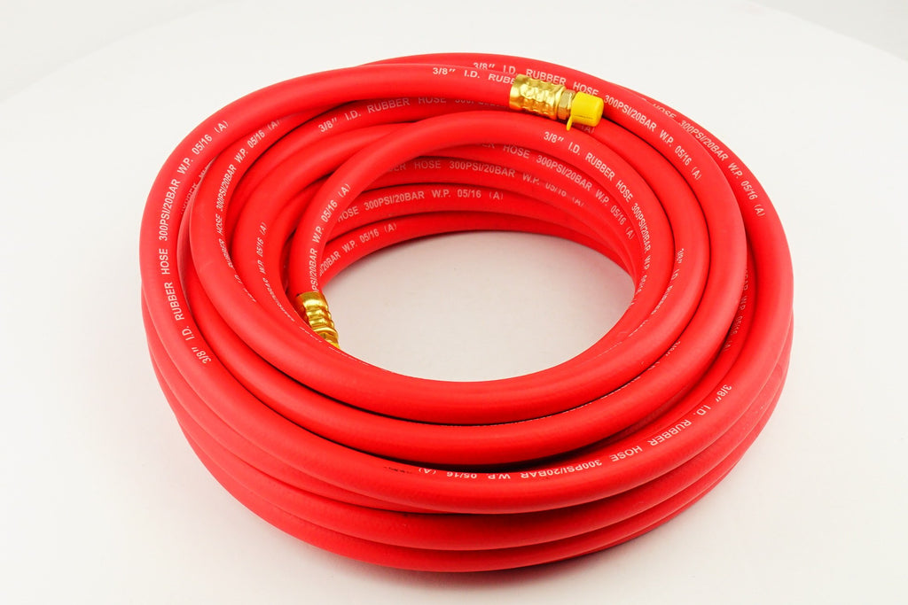 TOTAL RACING - HOSE 3/8*50" - ATE-TR-1126 - AIRE COMPRIMIDO - MANGUERAS PARA AIRE COMPRIMIDO - MANGUERAS PARA PRESION DE AIRE - MANGUERA 3/8" PARA AIRE 15 MTS CON MACHOS 1/4"