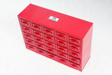 TOTAL TOOLS - TB-825 - HER-TT-1002 -  - GABINETES, MUEBLES Y ORGANIZADORES -  - ORGANIZADOR METALICO CON 25 COMPARTIMENTOS