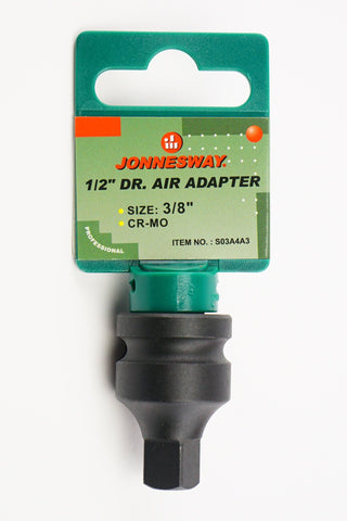 JONNESWAY - S03A4A3 - HER-JW-2518 - HERRAMIENTA MANUAL - CUBOS Y ACCESORIOS - REDUCCIONES IMPACTO PARA CUBOS - REDUCCION DE IMPACTO HEMBRA 1/2" - MACHO 3/8" - MACHO 3/8"