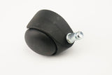 TENTE - AA20 POI 050B10-11X20 - CRT-TN-1030 -  - RUEDAS -  - RUEDA DE POLIPROPILENO NEGRO CON ESPIGA - 50 MM,  40 KG, 11 MM - 50 MM,  40 KG, 11 MM - 50 MM,  40 KG, 11 MM