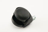 TENTE - AA20 POI 050B10-11X20 - CRT-TN-1030 -  - RUEDAS -  - RUEDA DE POLIPROPILENO NEGRO CON ESPIGA - 50 MM,  40 KG, 11 MM - 50 MM,  40 KG, 11 MM - 50 MM,  40 KG, 11 MM