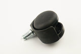 TENTE - AA20 POI 050B10-11X20 - CRT-TN-1030 -  - RUEDAS -  - RUEDA DE POLIPROPILENO NEGRO CON ESPIGA - 50 MM,  40 KG, 11 MM - 50 MM,  40 KG, 11 MM - 50 MM,  40 KG, 11 MM