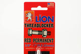 LION - TL-344 - ATC-LN-1060 -  - ADITIVOS -  - SELLADOR DE ROSCAS PERMANENTE ROJO 6ML