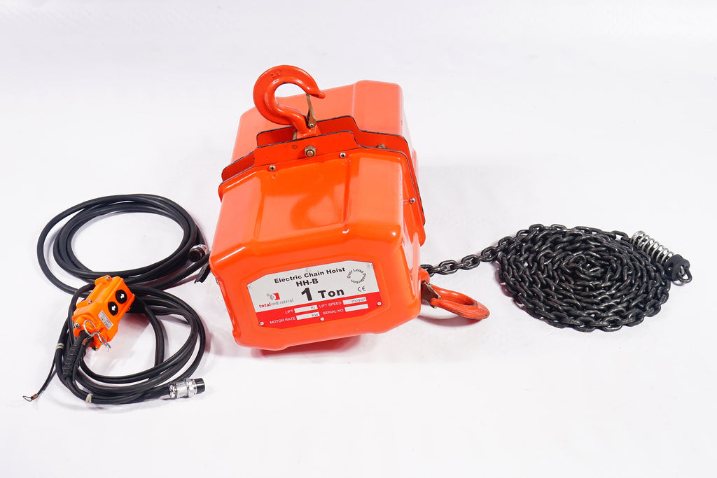 TOTAL INDUSTRIAL - TH-DB10 - CRT-TI-2001 - CARGA Y RODAMIENTO - TACKLES, WINCHES Y POLIPASTOS - TACKLES ELECTRICOS - TECLE ELECTRICO 1 TONELADA 1PH 220V 60HZ